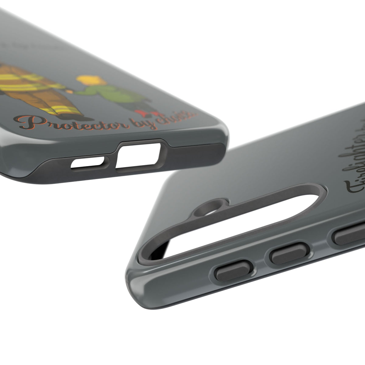 Firefighter Protector Phone Case — “Firefighter by trade, Protector by choice”