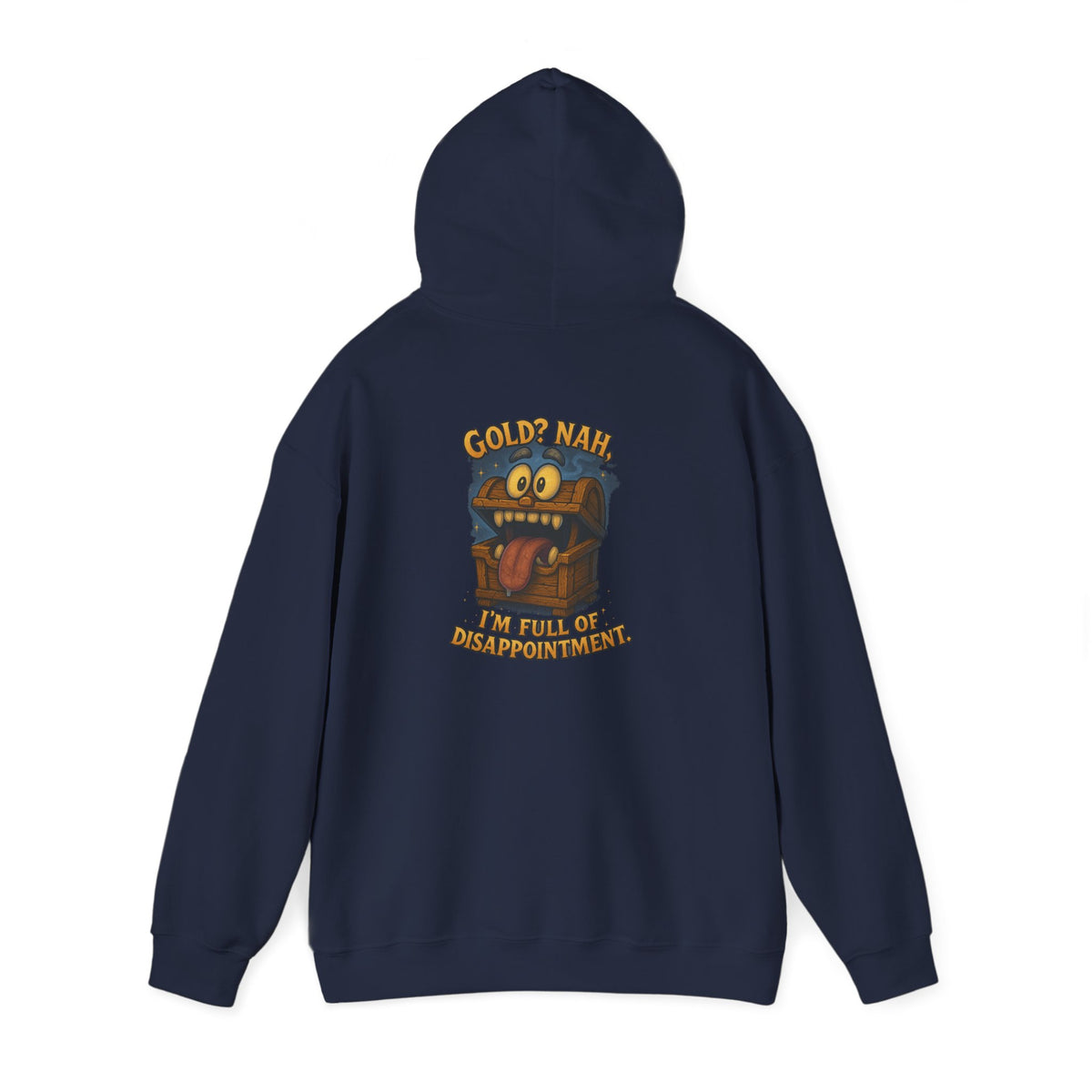 Hoodie — Vintage Cartoon Monster 'Good Night' Graphic Pullover