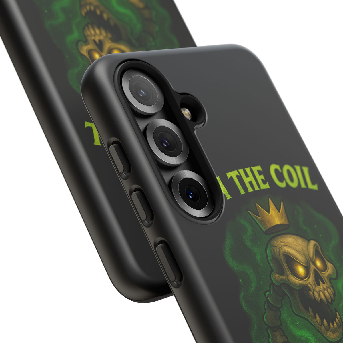 Tough Cases — “I Am The Coil In Your Nightmares” Skull Snake Shockproof Phone Case