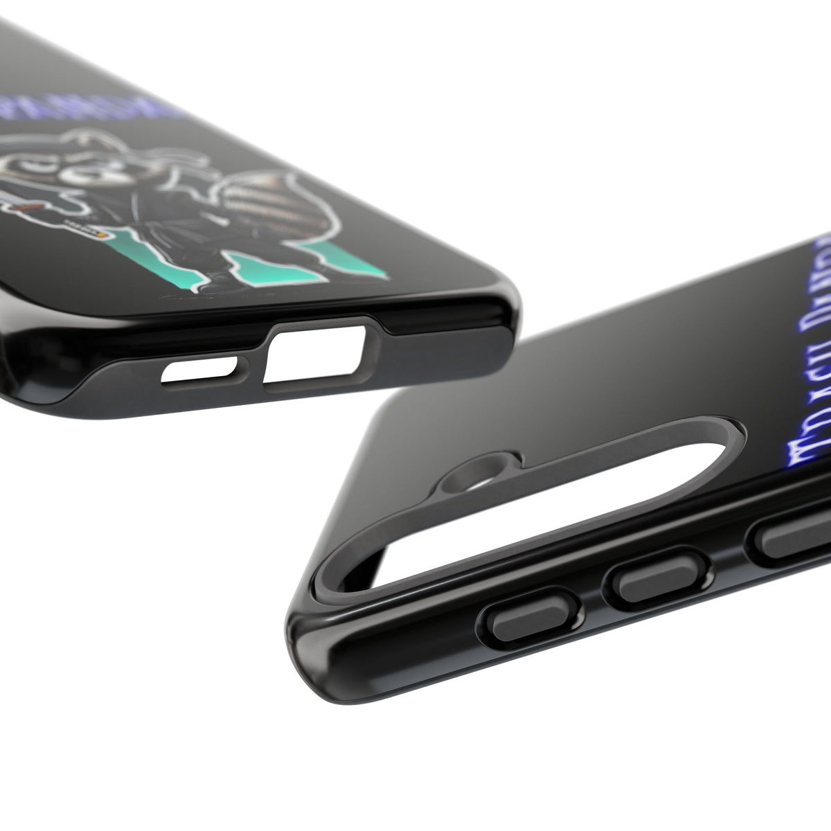 Trash Panda Ninja Phone Case — Cute Raccoon Warrior Protective Case