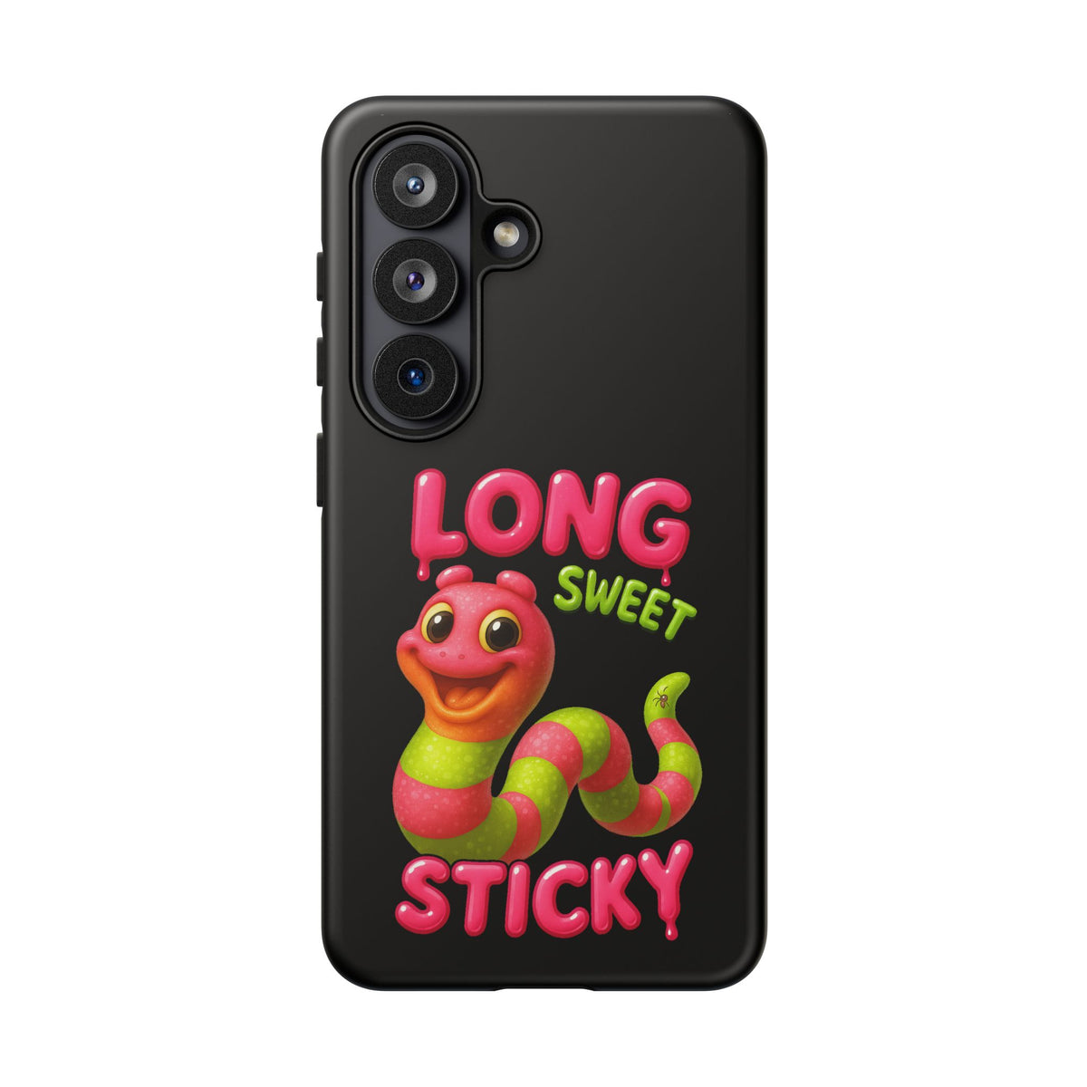 Phone Case — "Long Sweet Sticky" Cute Candy Snake Protective Case