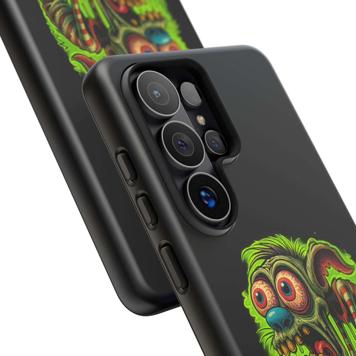Phone Case — "Educated. Medicated. Elevated." Neon Monster Design