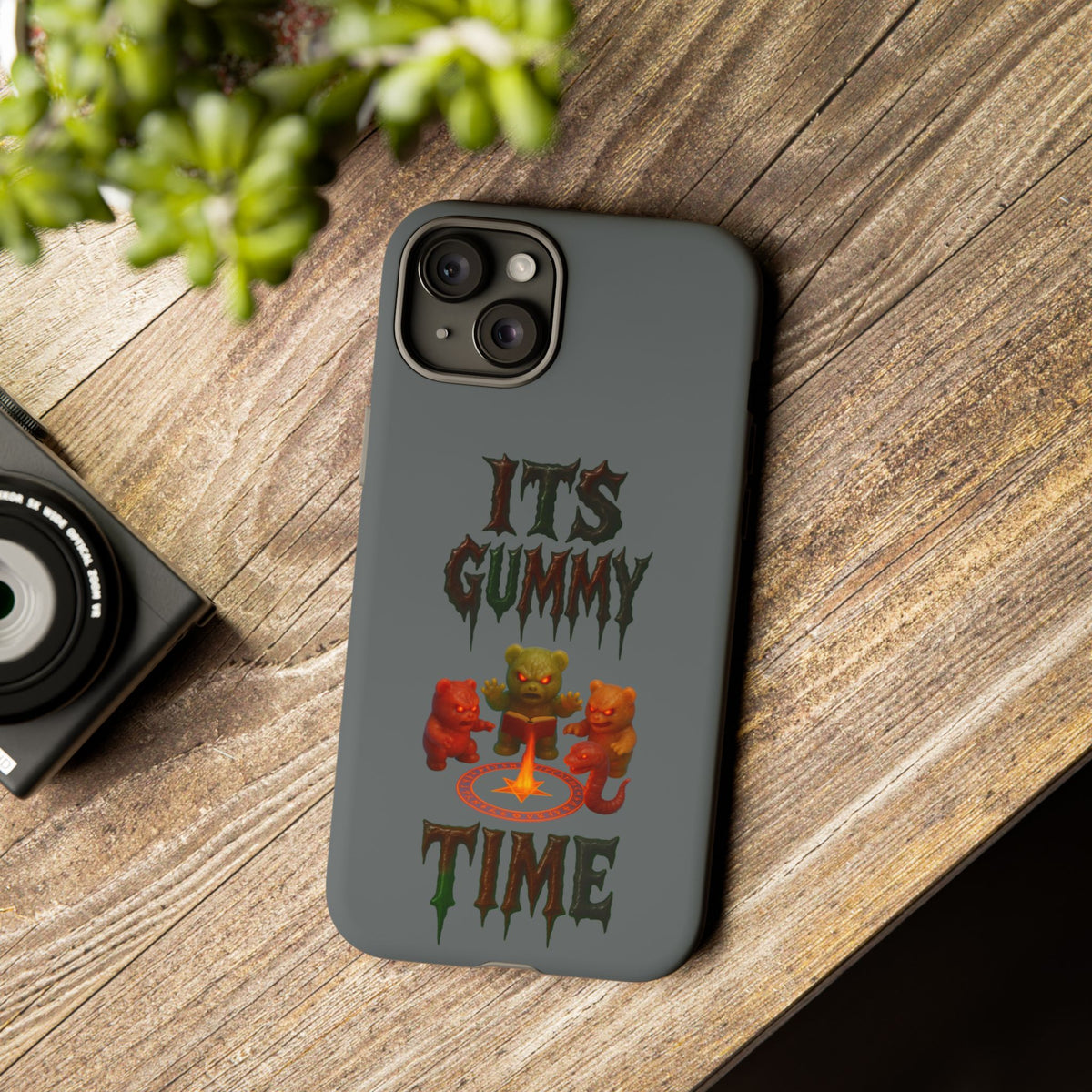 It's Gummy Time Phone Case – Cute Spooky Gummy Bears Protective Cover