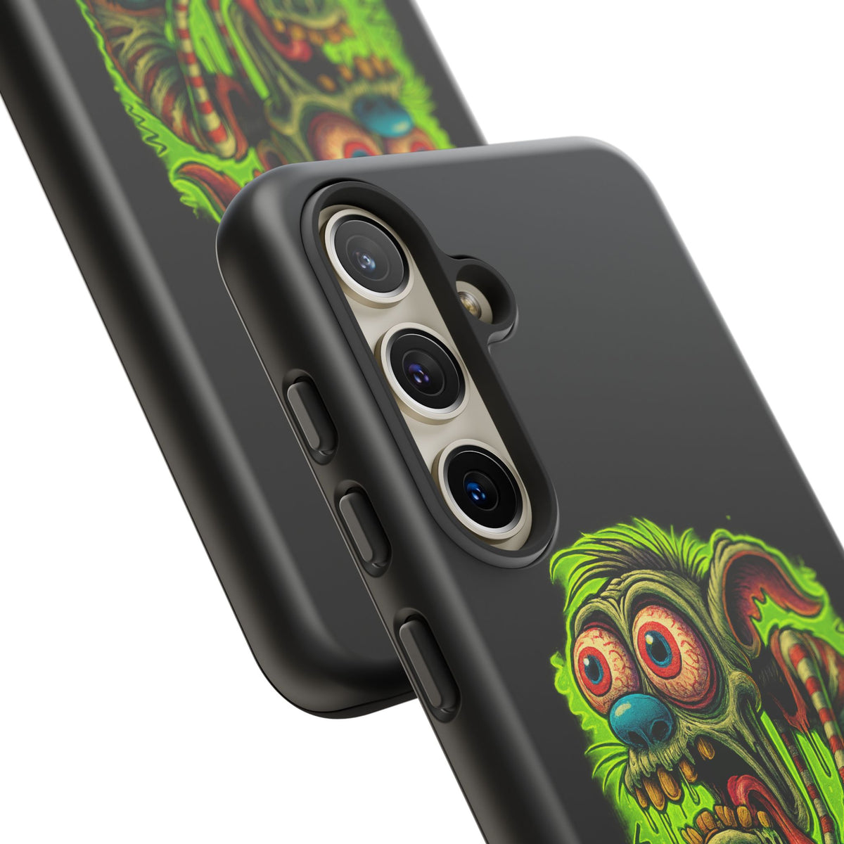 Phone Case — "Educated. Medicated. Elevated." Neon Monster Design