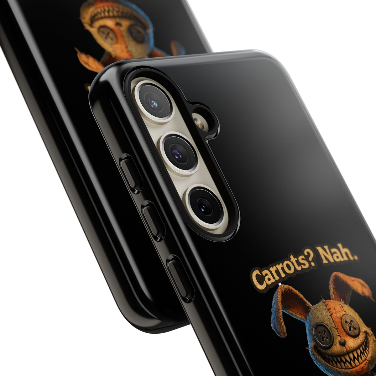 Phone Case — Creepy Bunny "Carrots? Nah. I crave screams." Horror iPhone Case