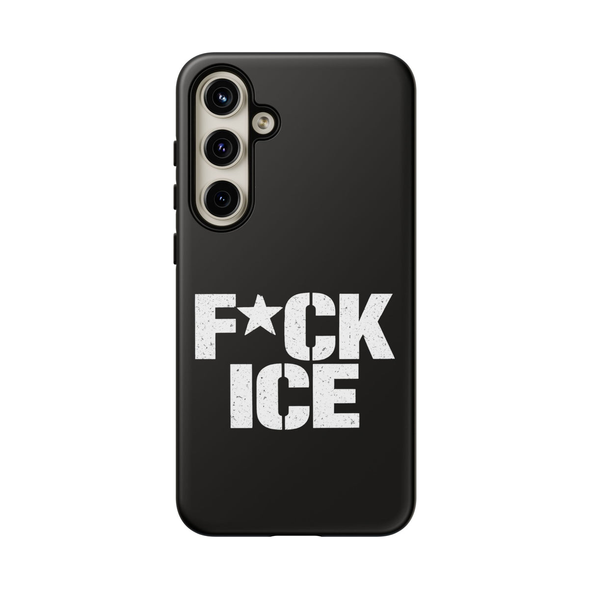 Phone Case — “F*CK ICE” Bold Protest Protective Cover
