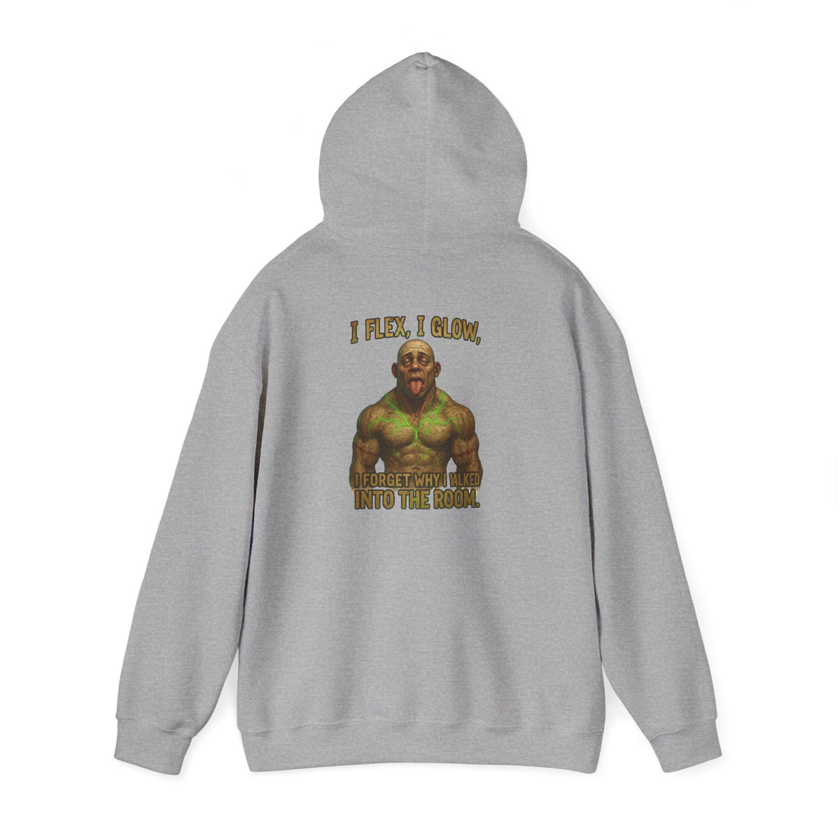 Hulk Workout Hoodie – 'I PUMP IRON... INTO THE VOID' Graphic Sweatshirt