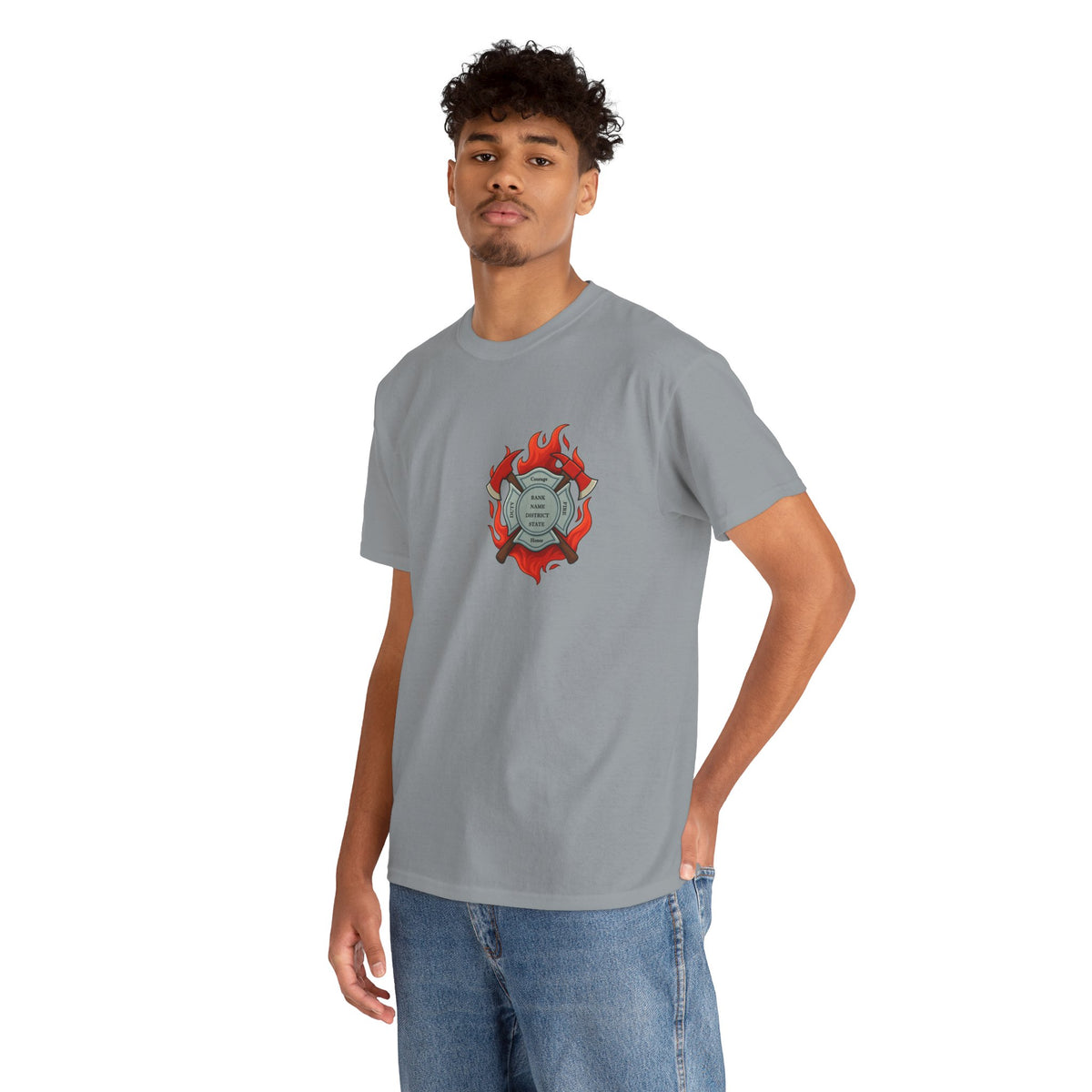 We Hold the Line – Firefighter Valor Tee