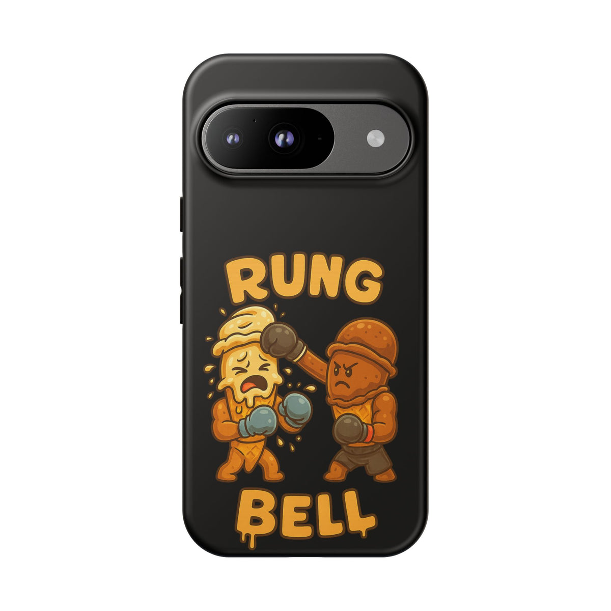Phone Case — "Rung Bell" Boxing Cartoon Protective Cover