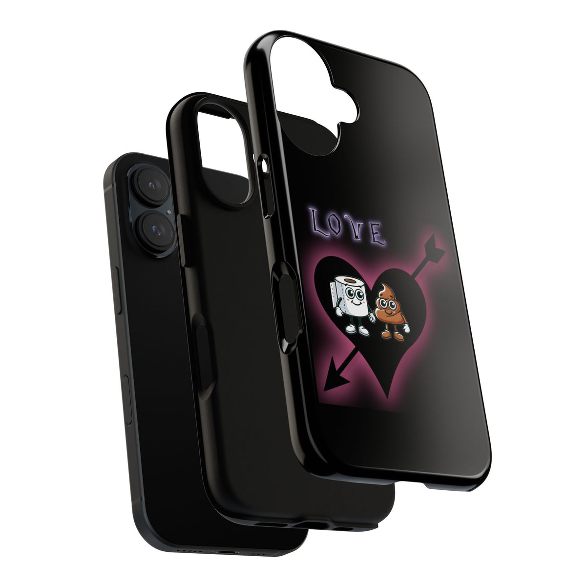 Love Toilet Paper & Poop Phone Case