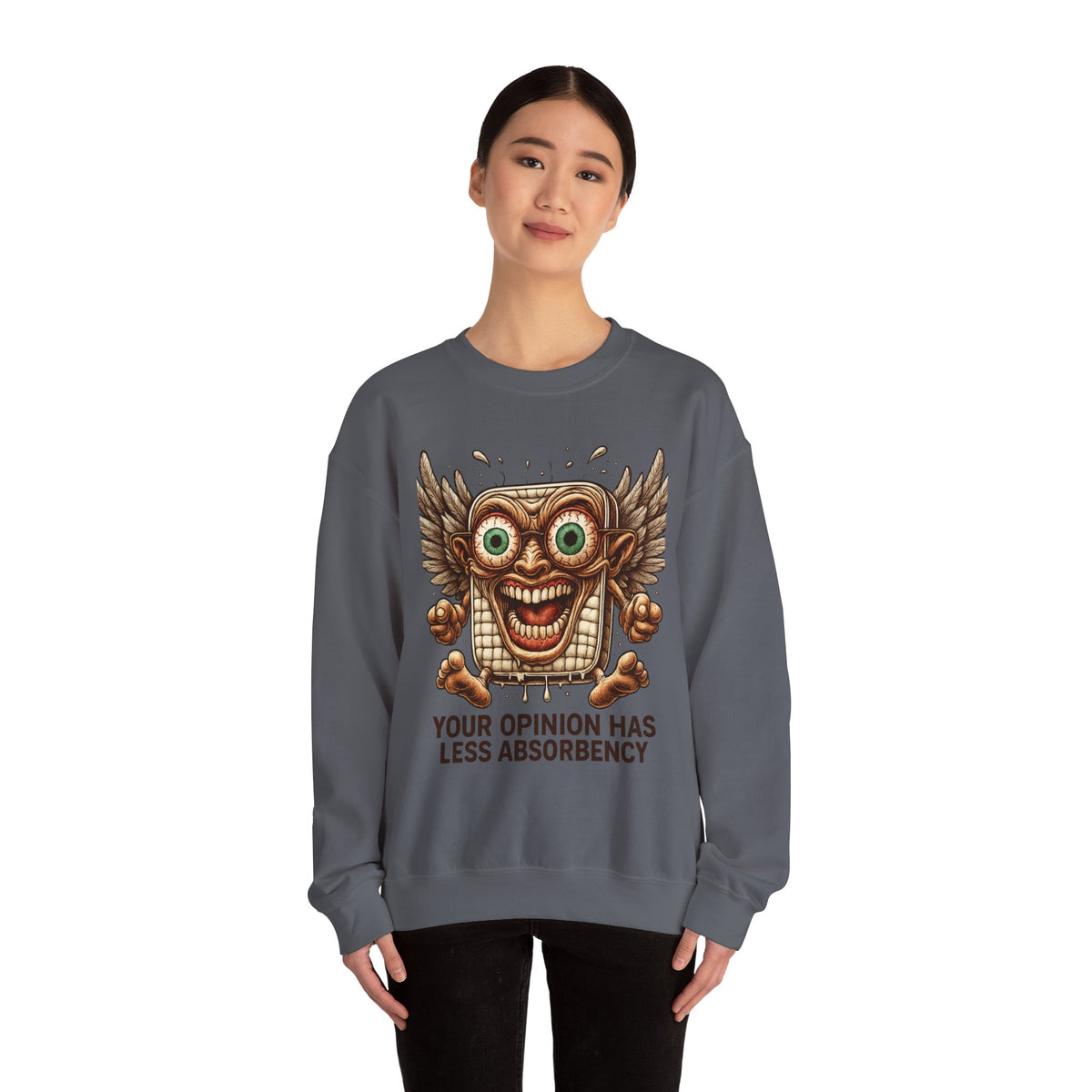 Your Opinion Has Less Absorbency – Flying Maxipad Sweatshirt