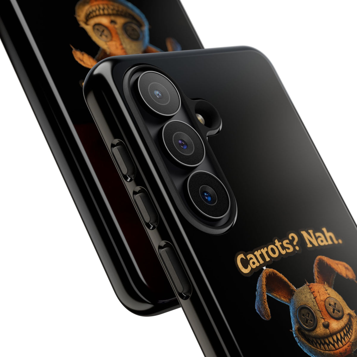 Phone Case — Creepy Bunny "Carrots? Nah. I crave screams." Horror iPhone Case