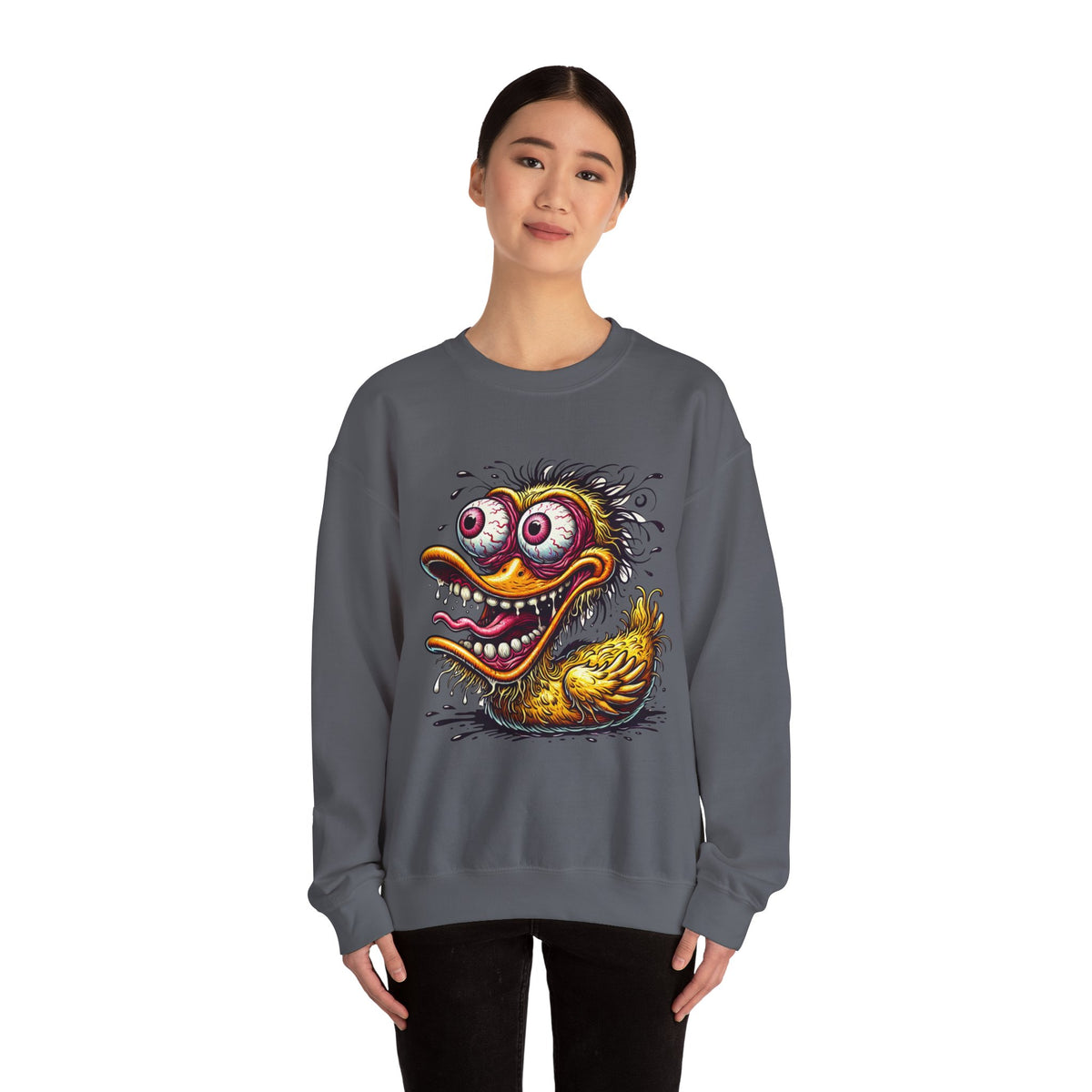 Psycho Duck Crewneck Sweatshirt