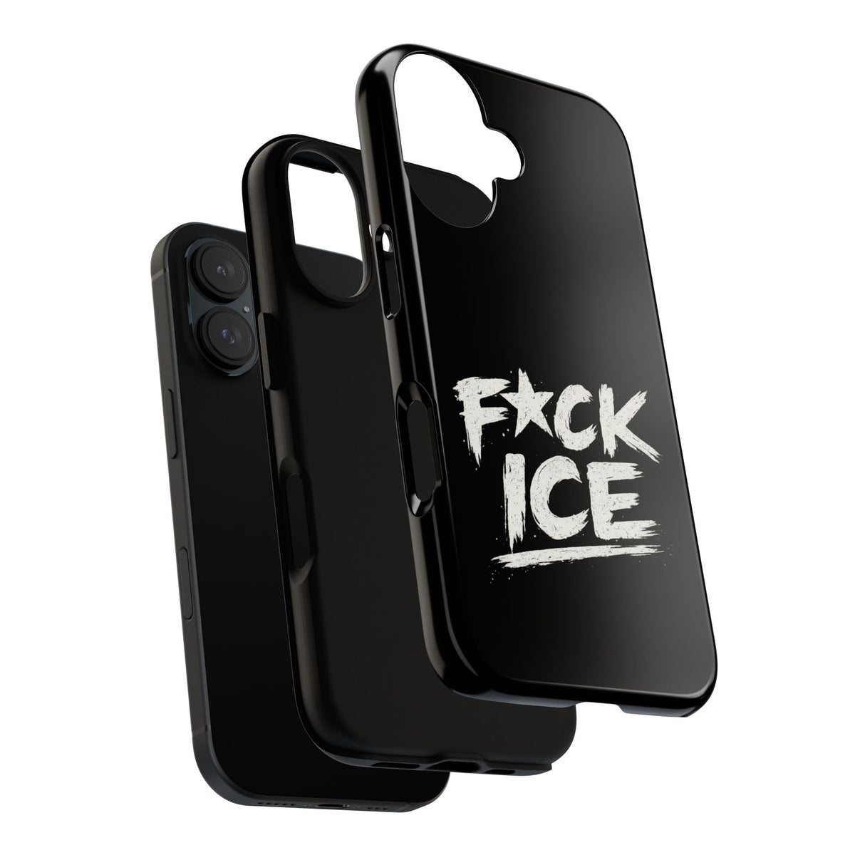 Phone Case — “F*ck Ice” Bold Protest Graphic Protective Case