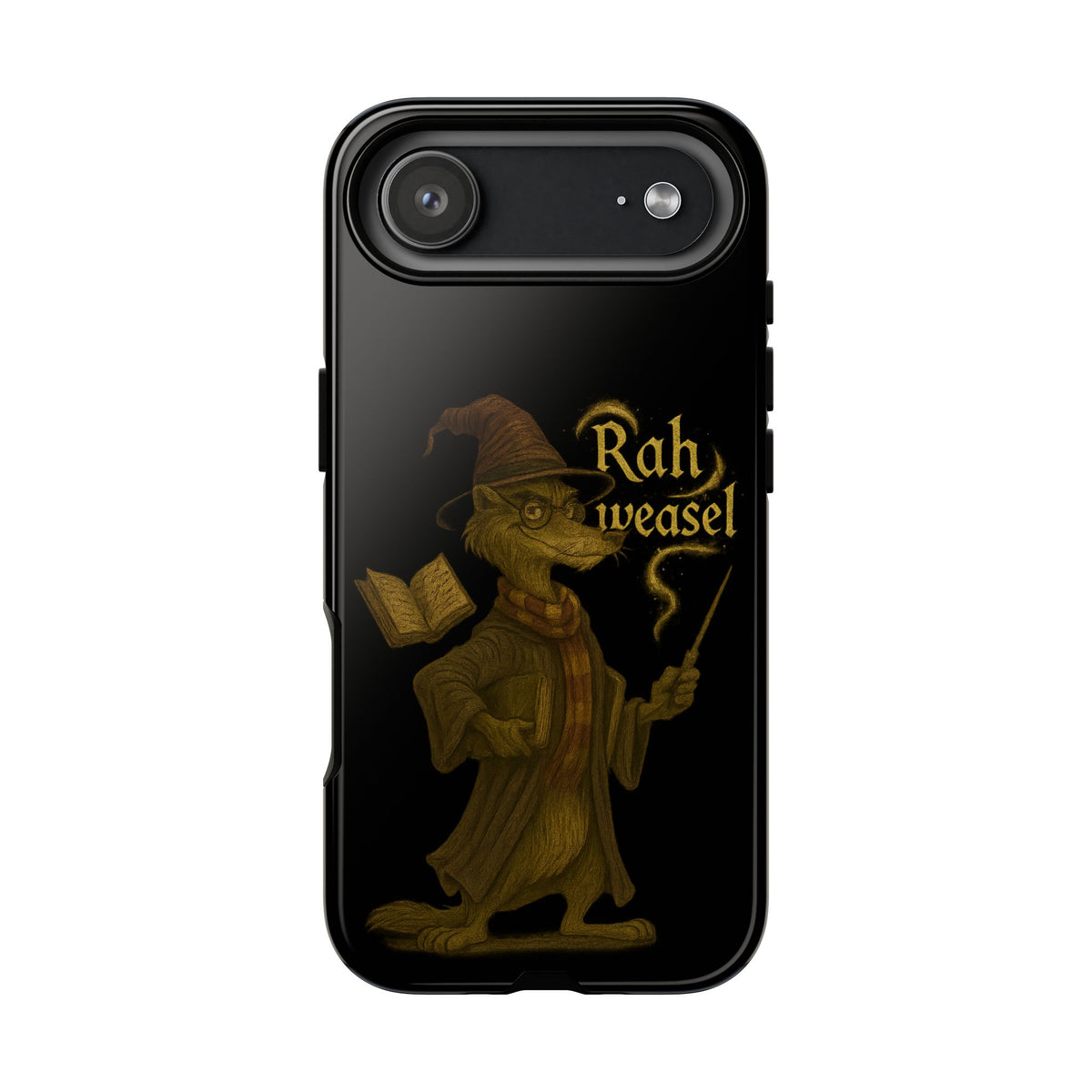 Rah Weasel Wizard Phone Case — Cute Fantasy Magical Creature iPhone Cover
