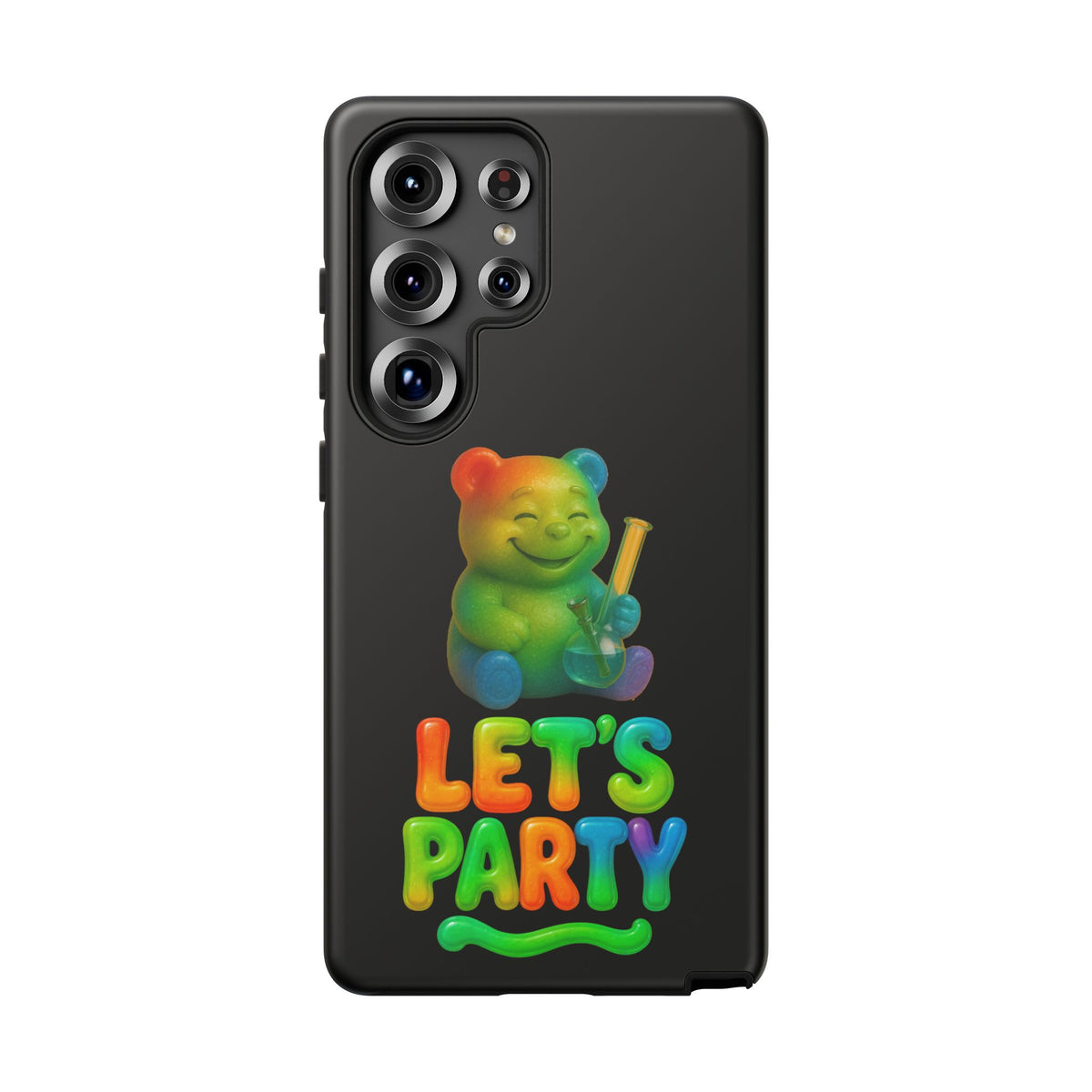 Let's Party Rainbow Bear Phone Case