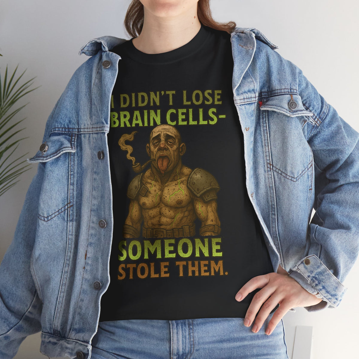 I Didn’t Lose Brain Cells Someone Stole Them T-Shirt | Funny Viking Design