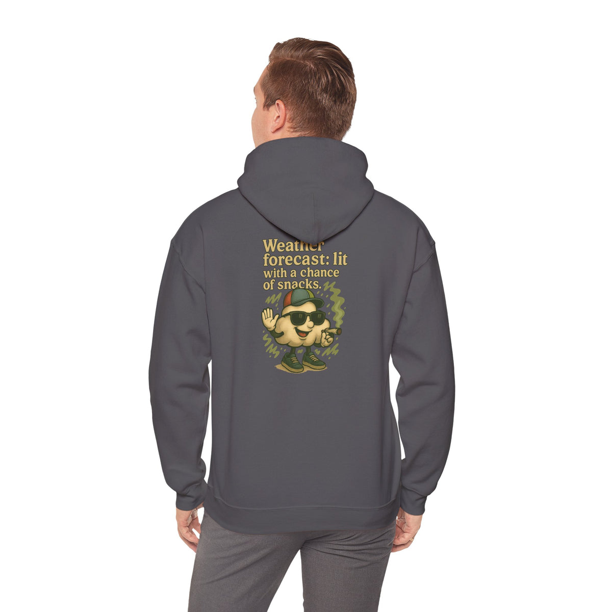 Lit Forecast Hoodie – Chance of Snacks Edition