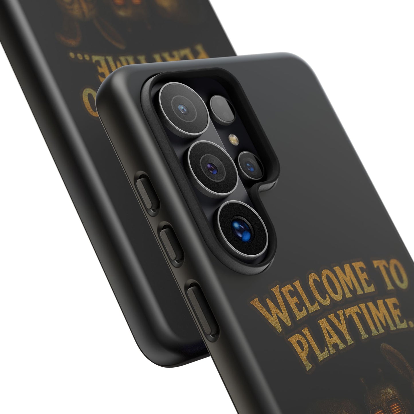Phone Case — "Welcome to Playtime... Permanently." Horror Game Character Protective Case