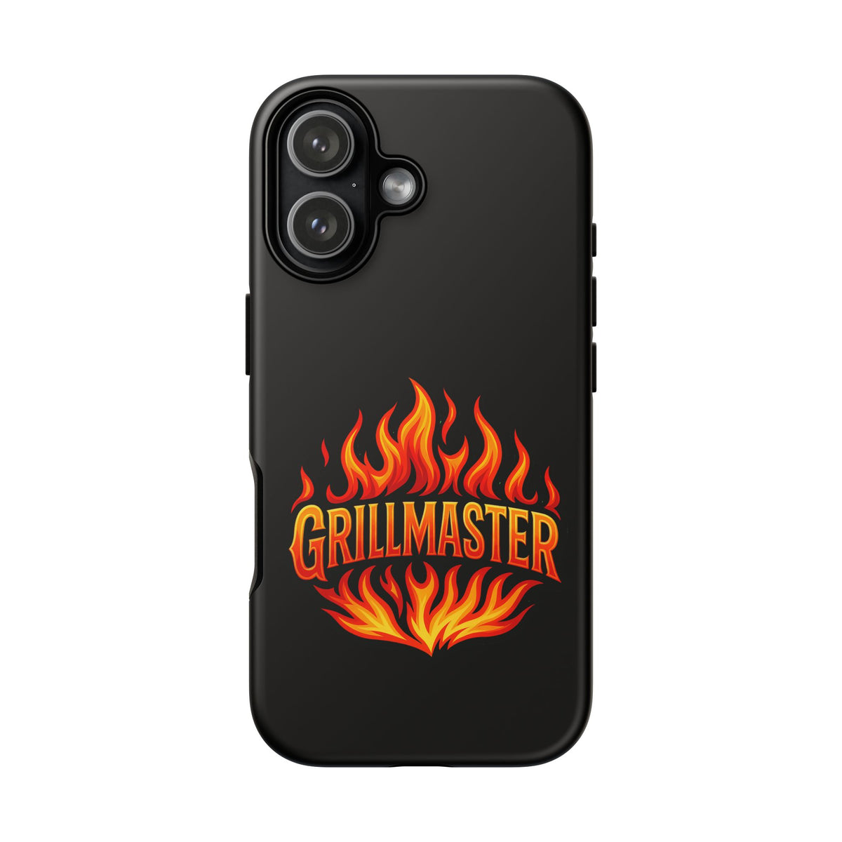 Grillmaster Phone Case — Flame Logo Protective iPhone Cover