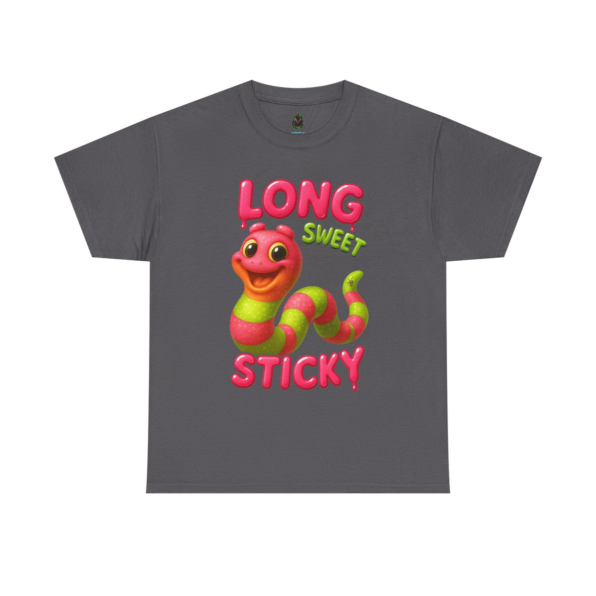 Long. Sweet. Sticky. – Gummy Worm Tee