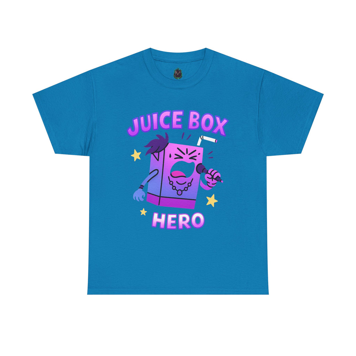 Juice Box Hero T-Shirt | Cute Cartoon Beverage Design