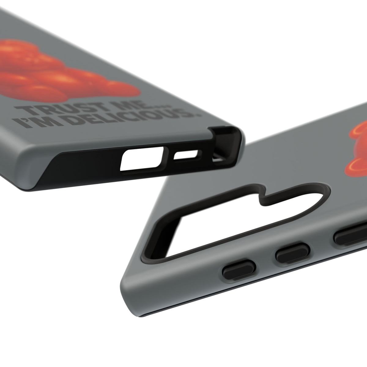 Phone Case — Red Gummy Bear 'Trust Me... I'm Delicious' Protective Case