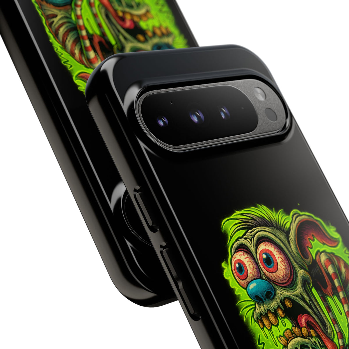 Phone Case — "Educated. Medicated. Elevated." Neon Monster Design
