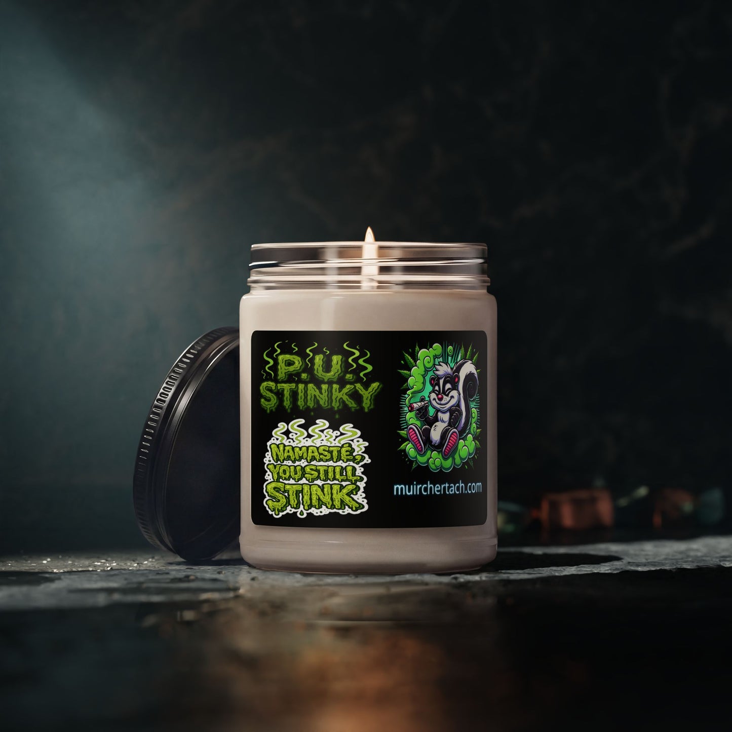 P.U. Stinky Candle - Fun Scented Soy Candle, Unique Gift, Home Fragrance, Quirky