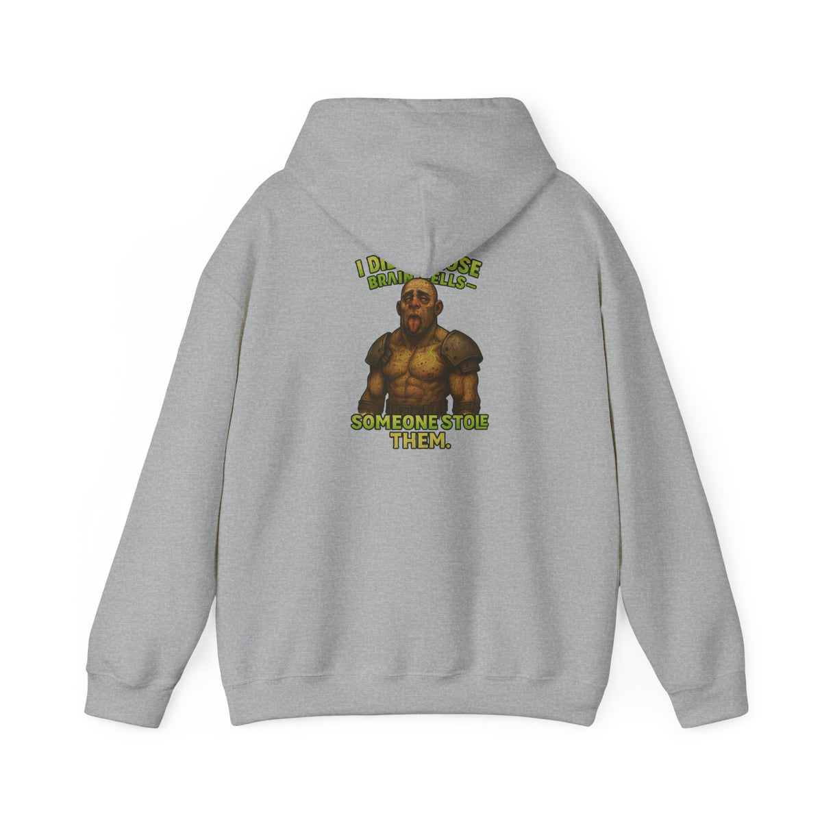Hoodie — 'I Didn't Loose Brain Cells' Warrior Graphic Hoodie
