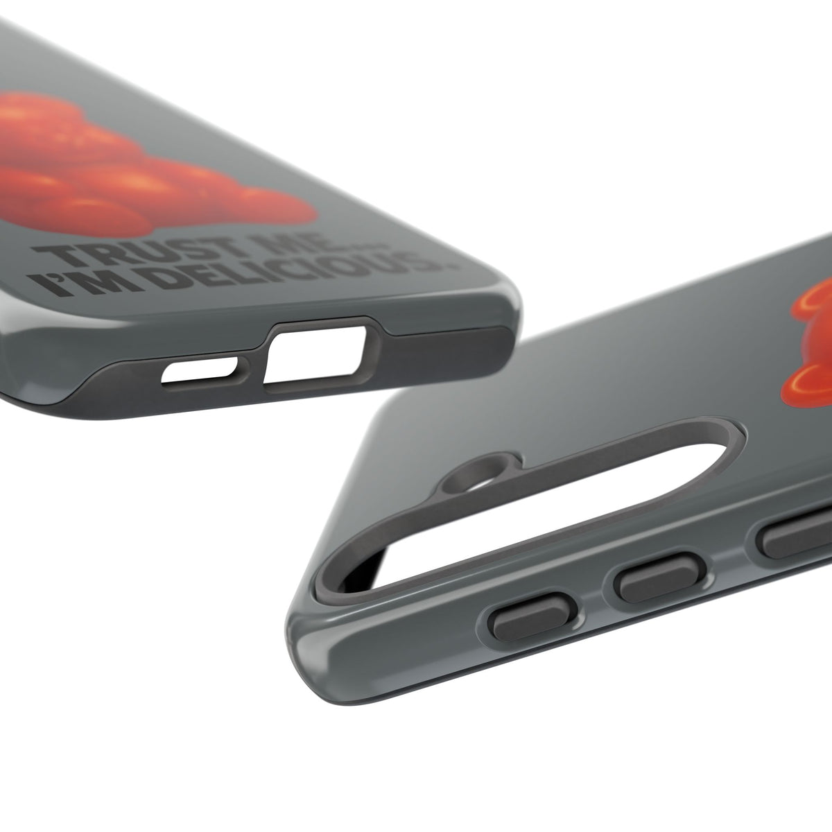 Phone Case — Red Gummy Bear 'Trust Me... I'm Delicious' Protective Case