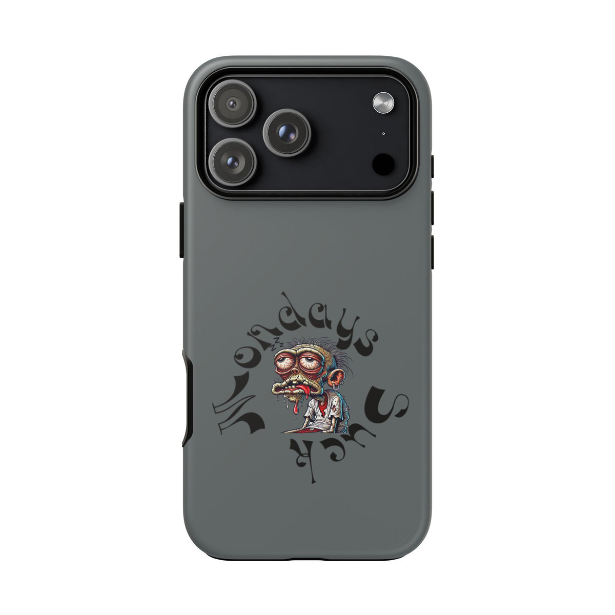 Phone Case — 'Nobody Sucks' Grunge Monster Protective Case