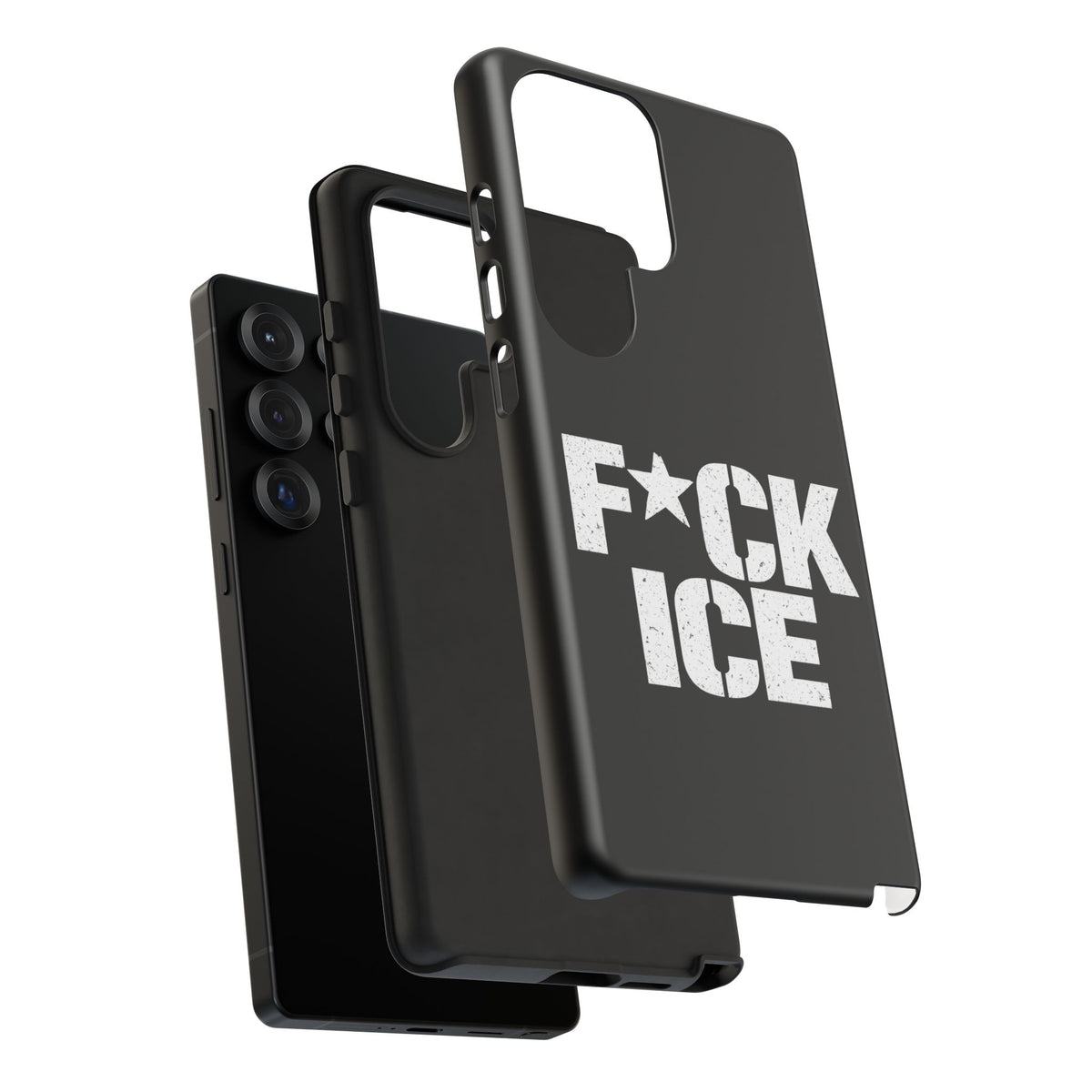 Phone Case — “F*CK ICE” Bold Protest Protective Cover