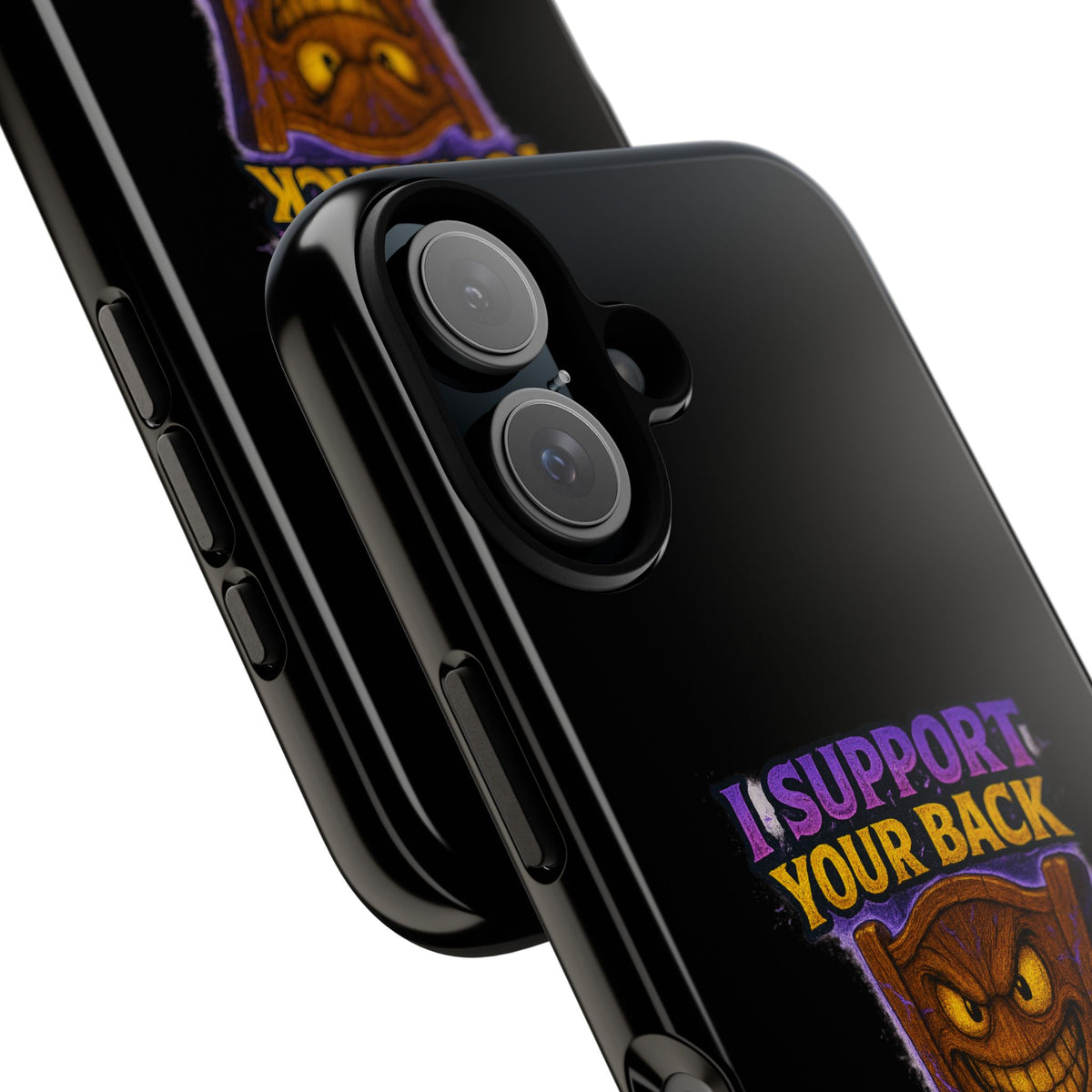 Phone Case — "I Support Your Back and Break Your Will" Funny Creepy Chair Design