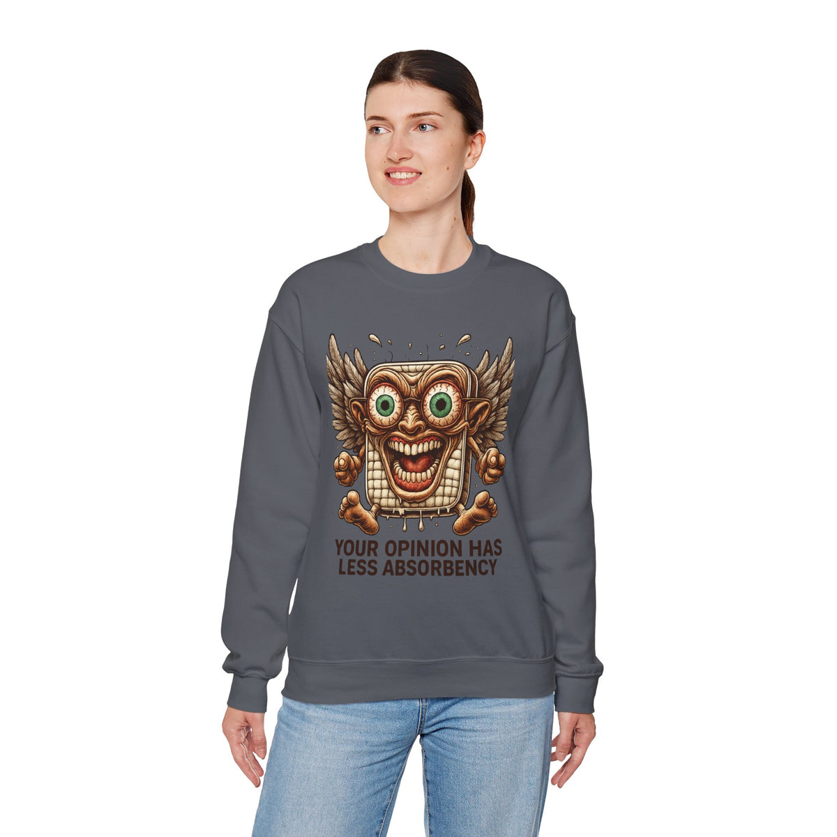 Your Opinion Has Less Absorbency – Flying Maxipad Sweatshirt