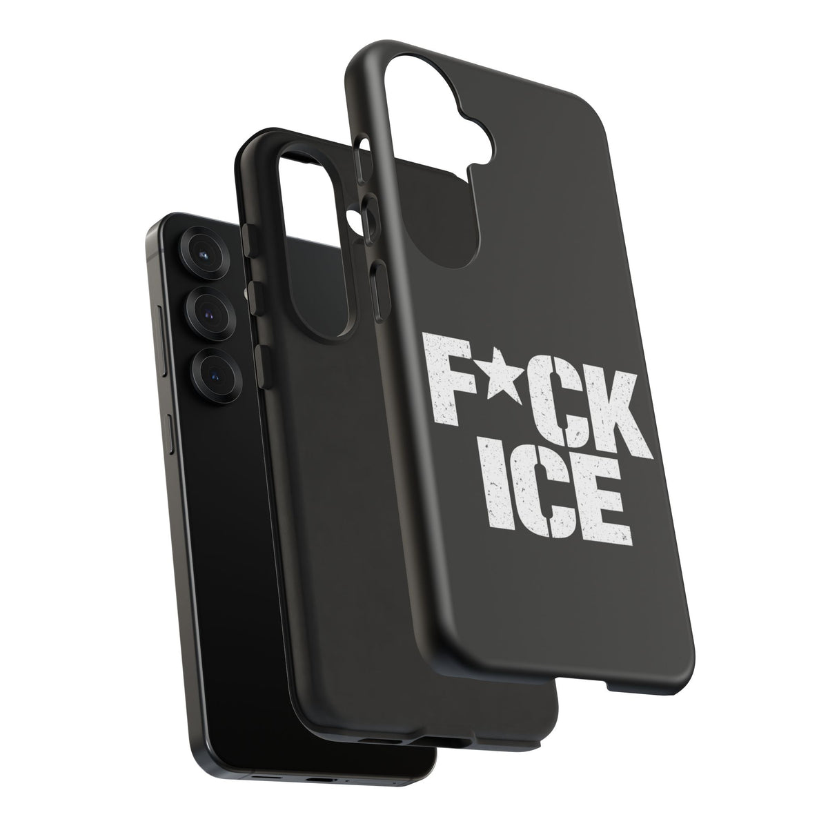 Phone Case — “F*CK ICE” Bold Protest Protective Cover