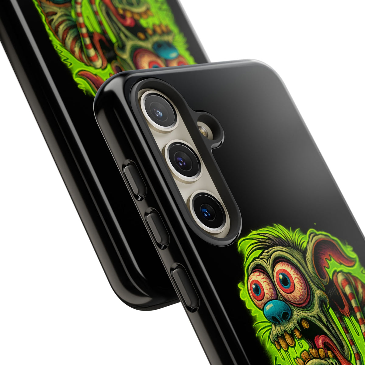 Phone Case — "Educated. Medicated. Elevated." Neon Monster Design