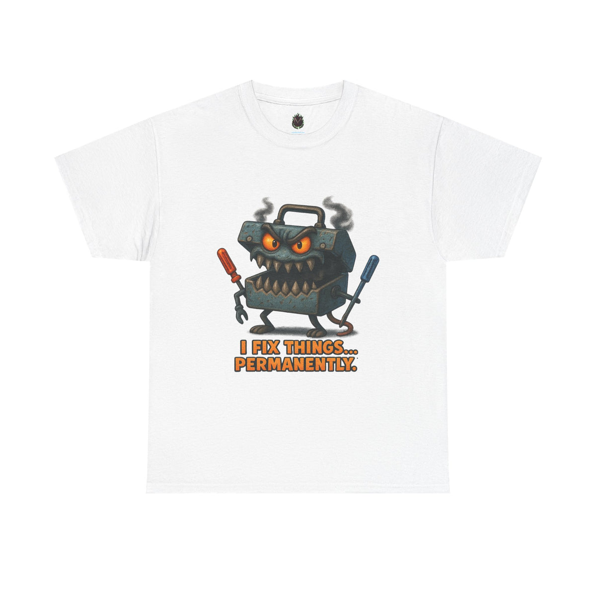 I Fix Things... Permanently tool box T-shirt | mechanic repair humor tee