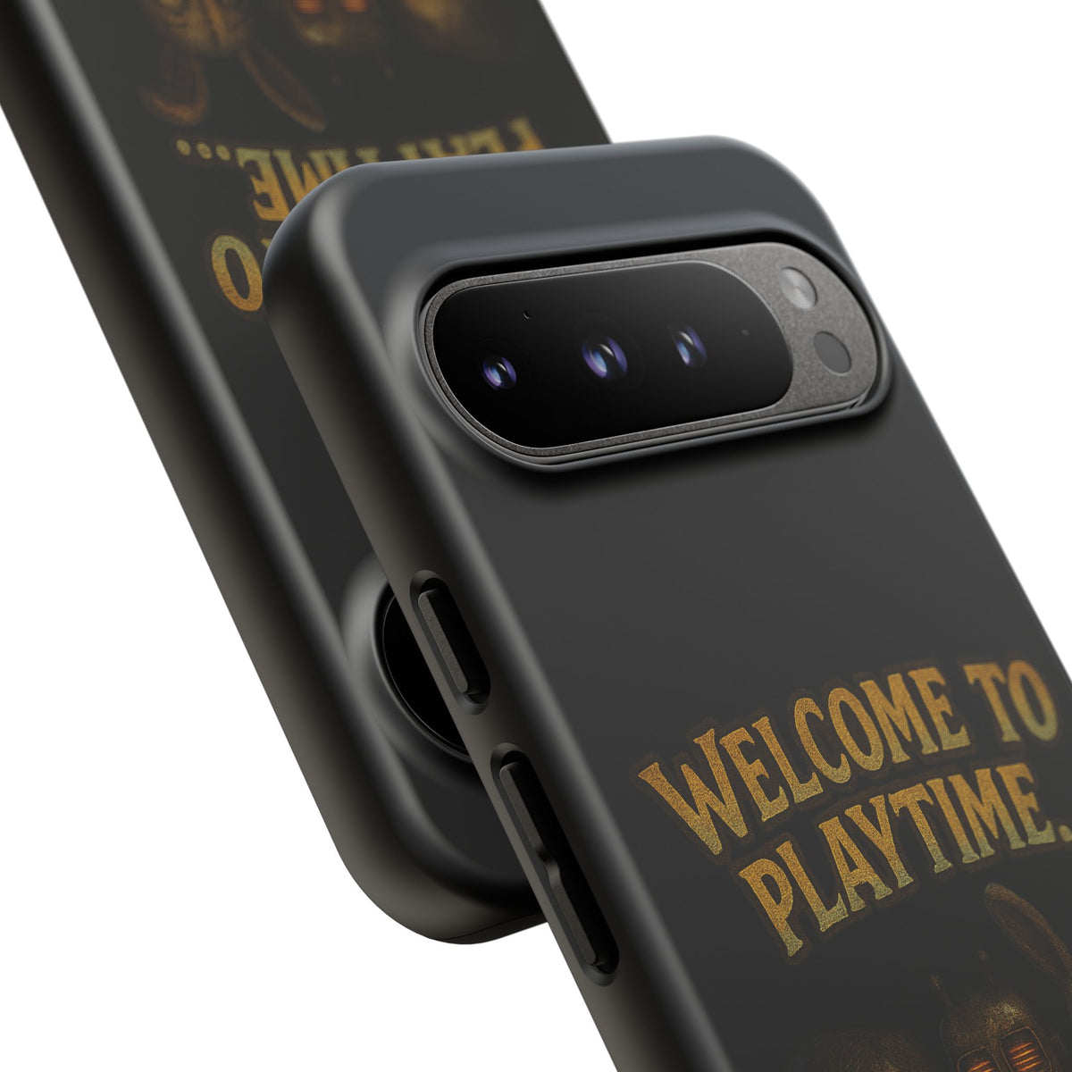 Phone Case — "Welcome to Playtime... Permanently." Horror Game Character Protective Case