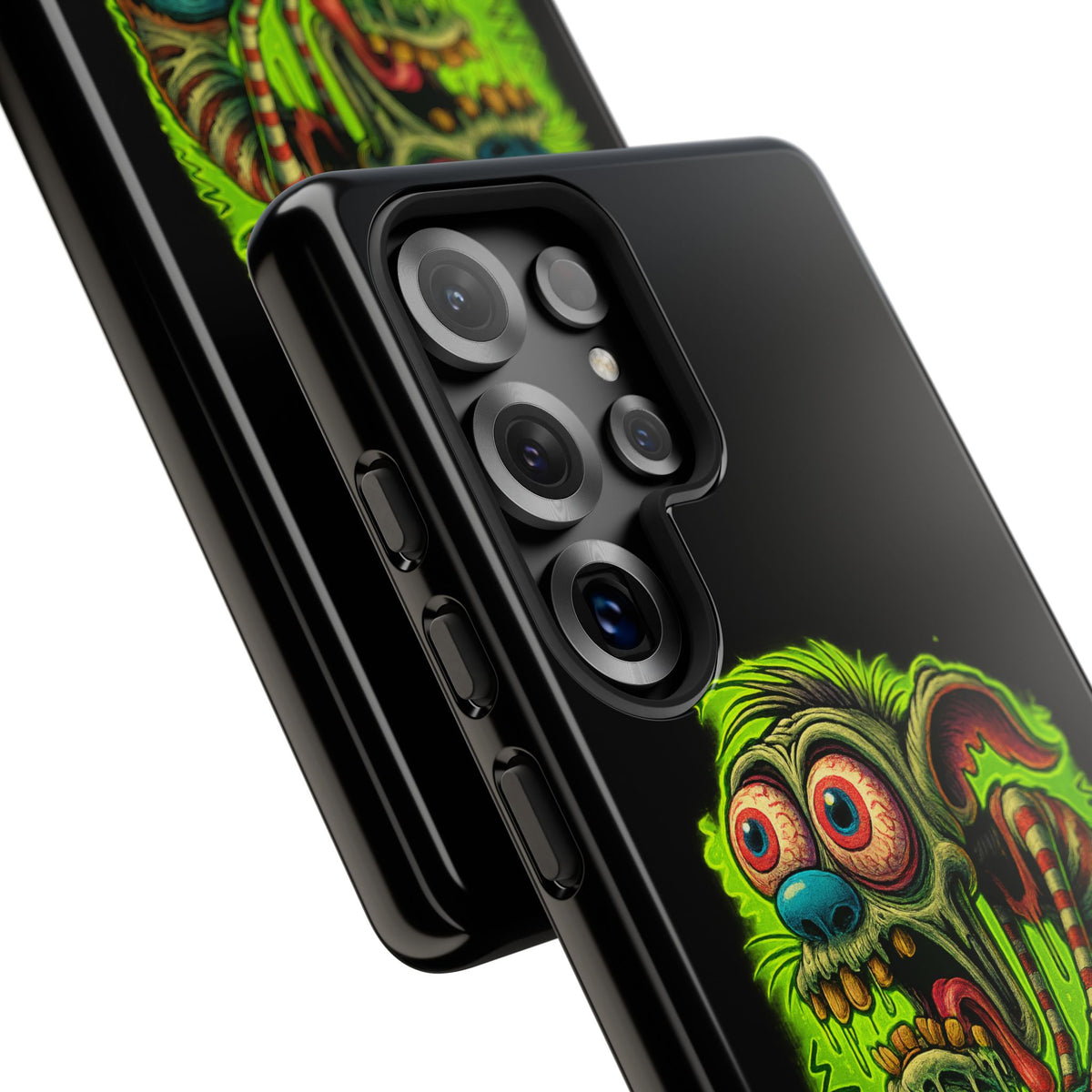 Phone Case — "Educated. Medicated. Elevated." Neon Monster Design