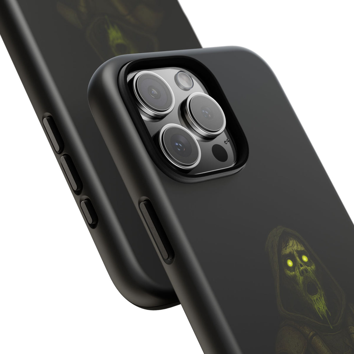 Phone Case — 'Toxic? Nah, Just Prophetically Unpleasant' Neon Grim Reaper Protective Cover