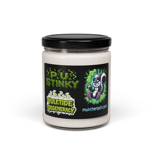 P.U. Stinky Candle - Fun Scented Soy Candle, Unique Gift, Home Fragrance, Quirky
