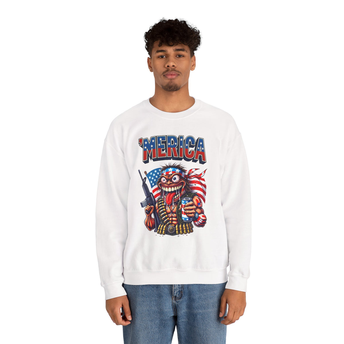 ’Merica Crewneck Sweatshirt