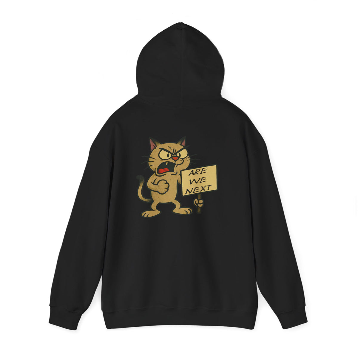 Are We Next? Protest Cat Hoodie
