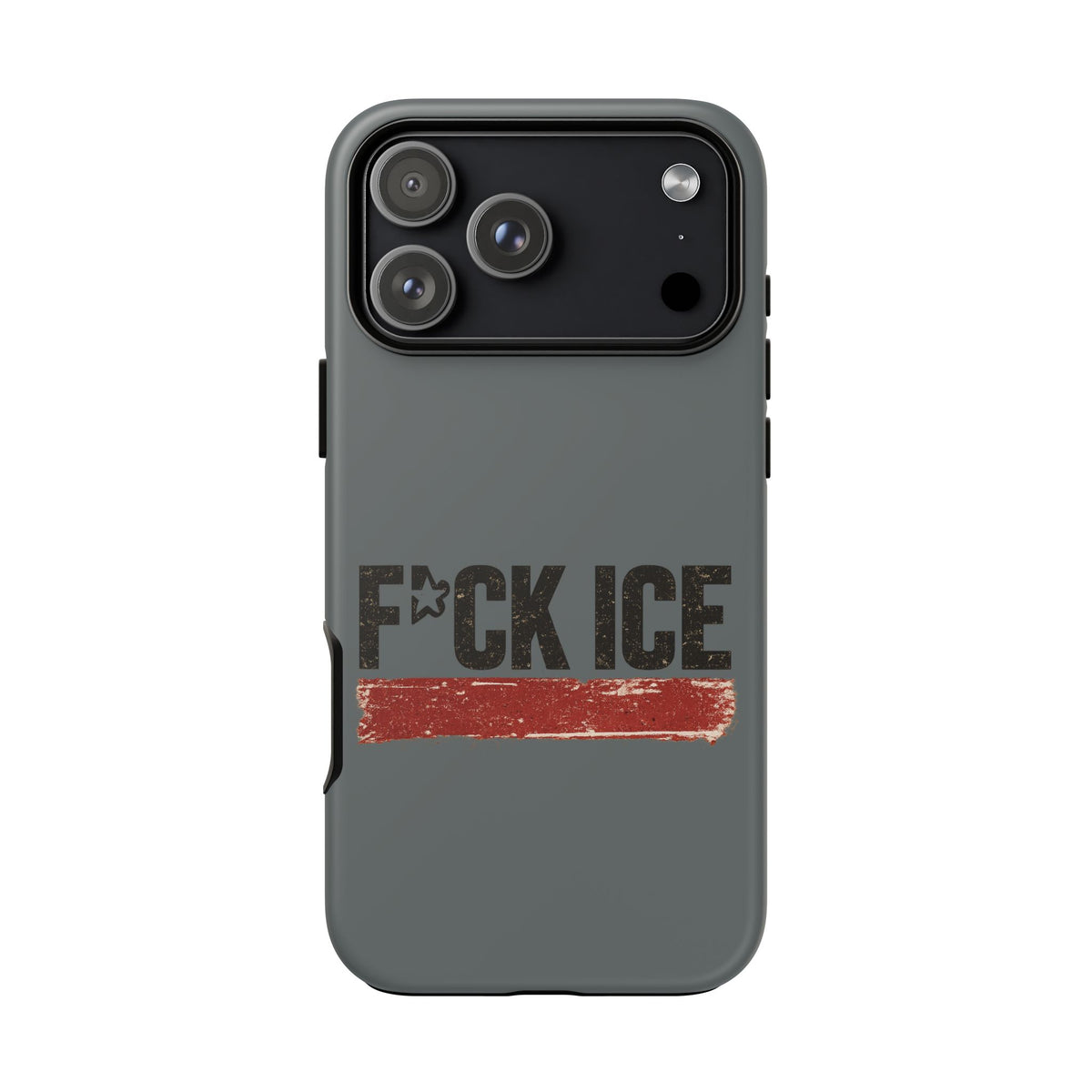Phone Case - "F*CK ICE" Distressed Protest Design