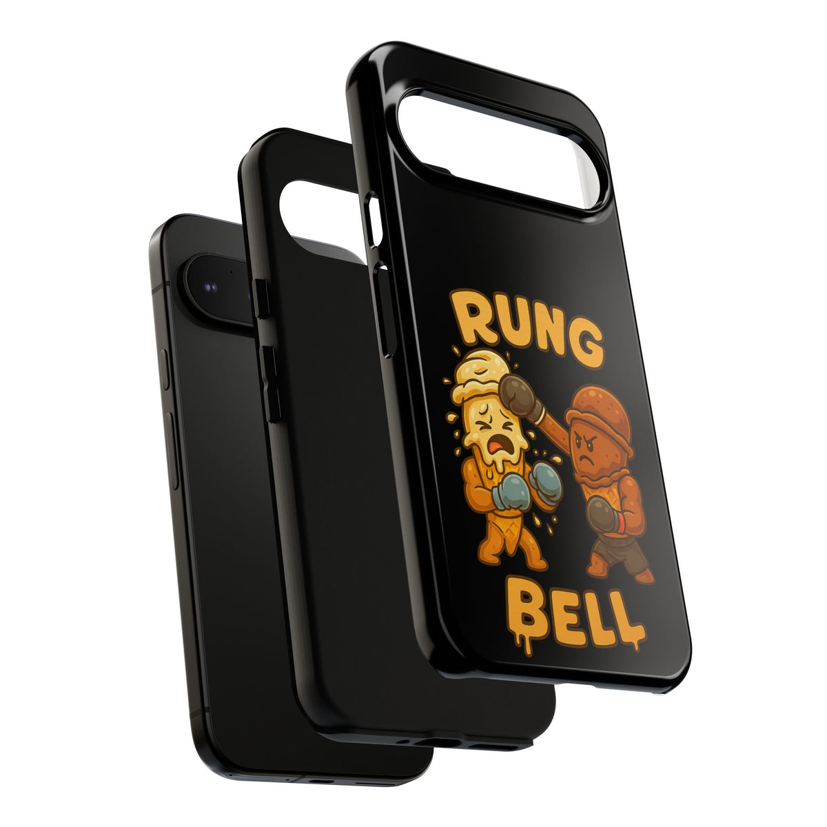 Phone Case — "Rung Bell" Boxing Cartoon Protective Cover