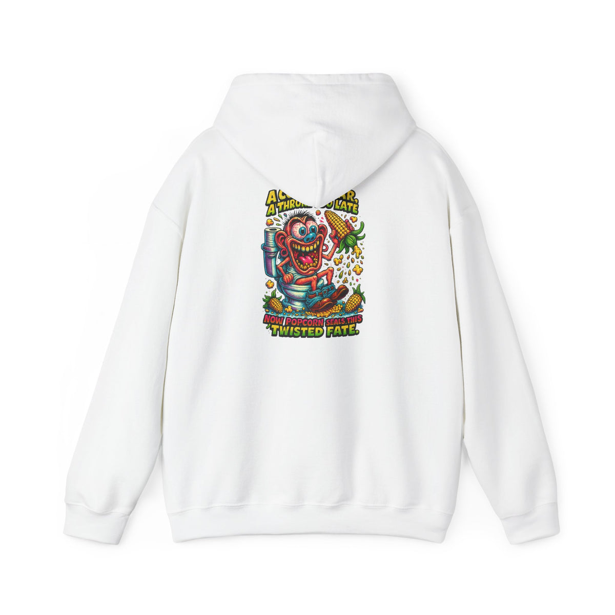 Twisted Fate Clown Hoodie – Retro Horror Skate Graphic Sweatshirt