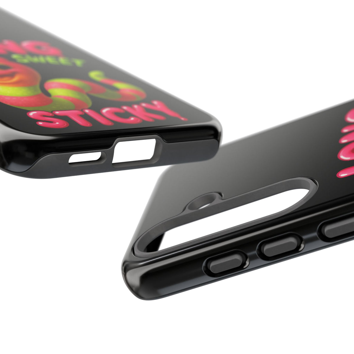 Phone Case — "Long Sweet Sticky" Cute Candy Snake Protective Case
