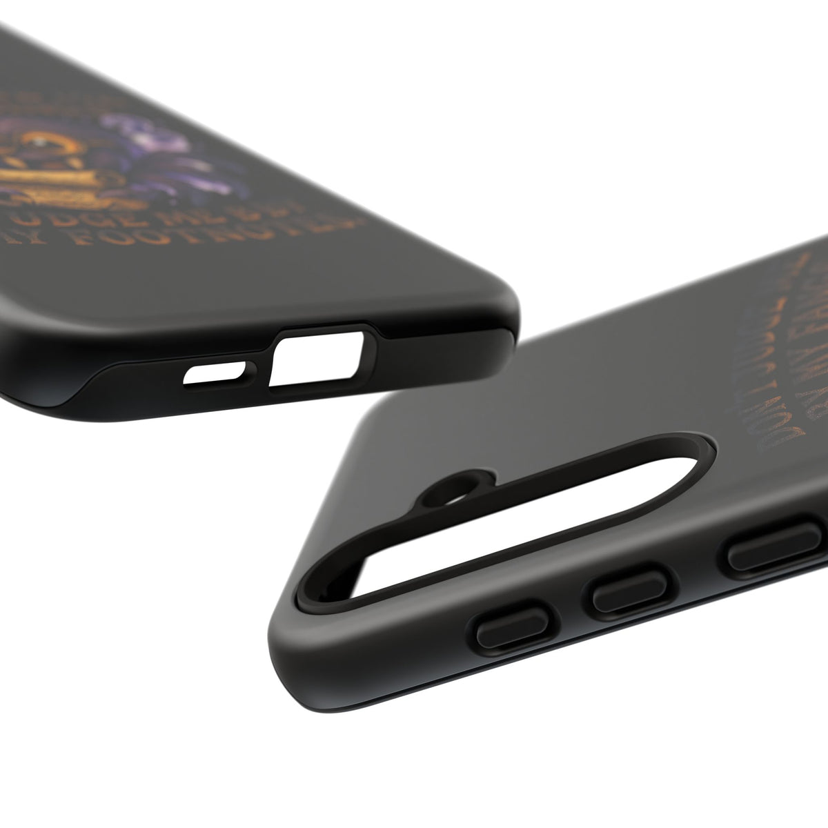 Phone Case — Fiery One-Eyed Demon with "I See Your Soul... And It's Disappointing"