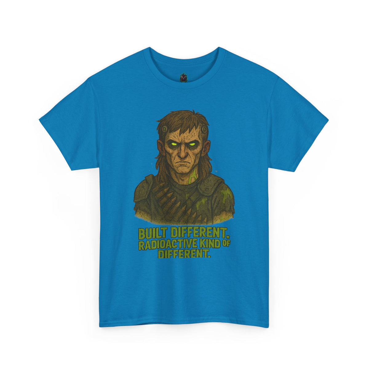 Mutant Warrior Graphic Tee — "Built Different, Radioactive and I Like It"